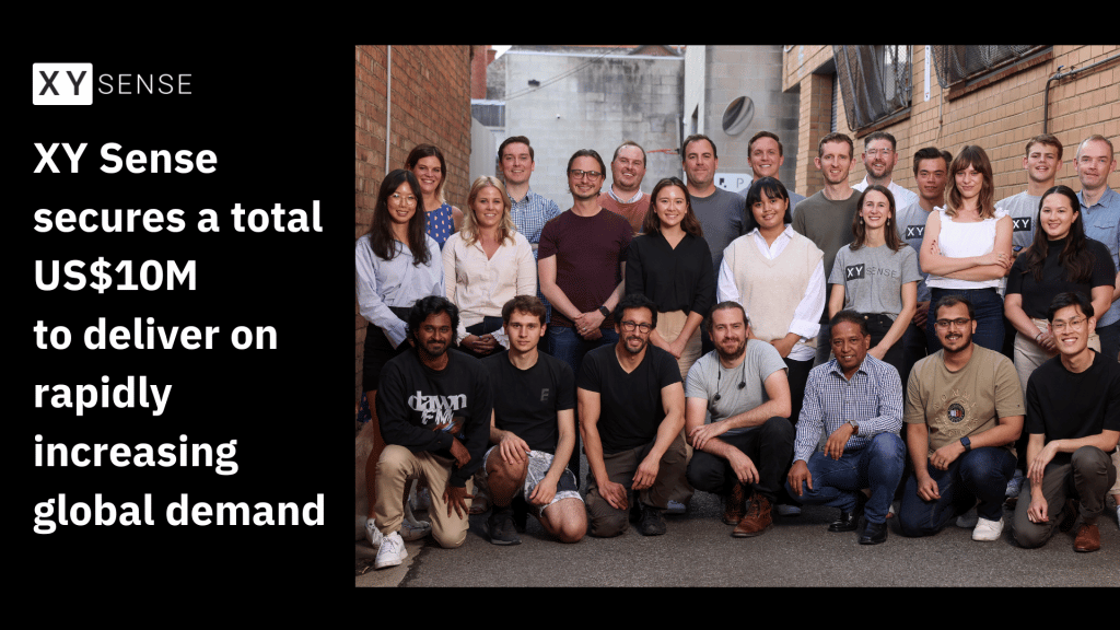 XY Sense secures a total US$10M to deliver on rapidly increasing global demand